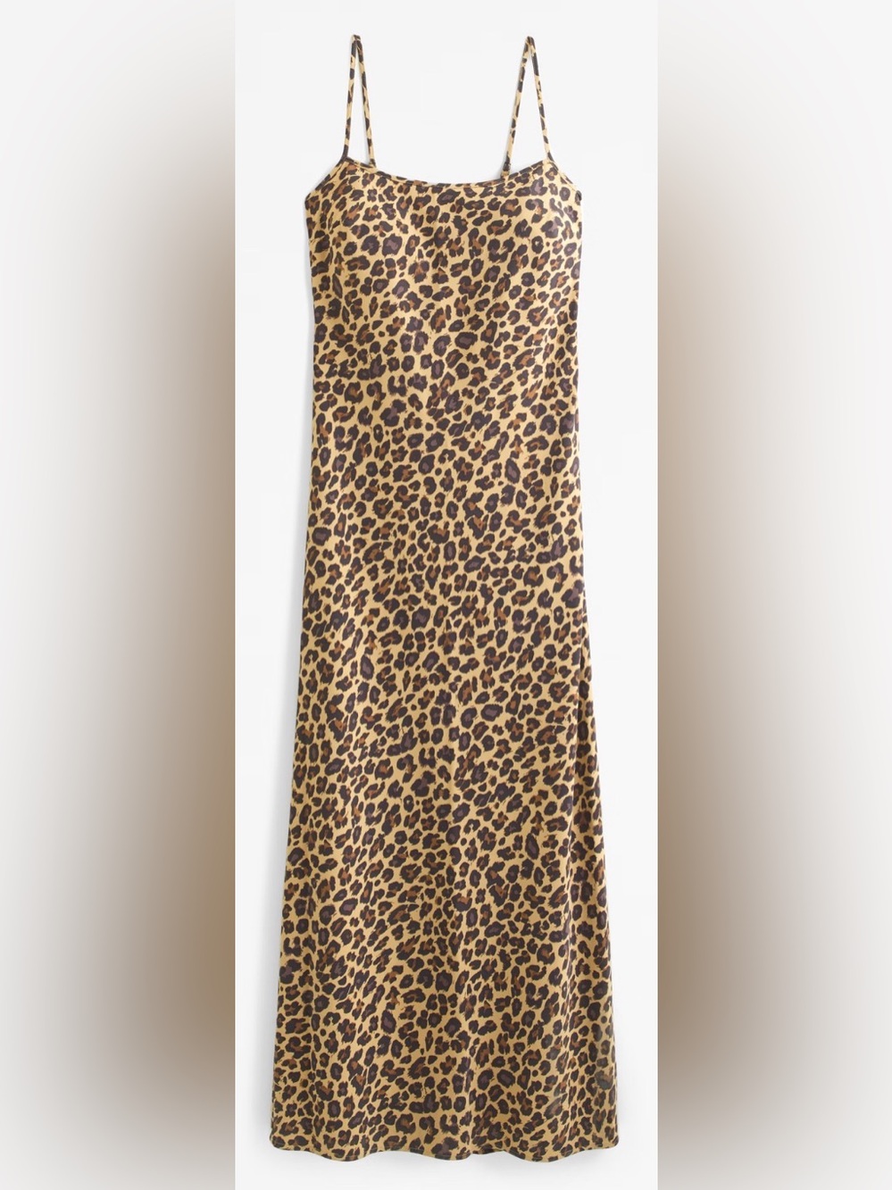 NWT A&F Julia Slip Maxi Dress Leopard Size L